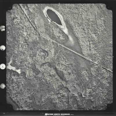 Photograph, Aerial Shots, Canadian National Railway, Unknown Location.