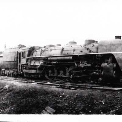 Photograph, CNR Steam Engine 6112