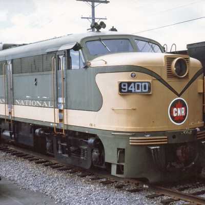 Photograph - Canadian National locomotive 9400