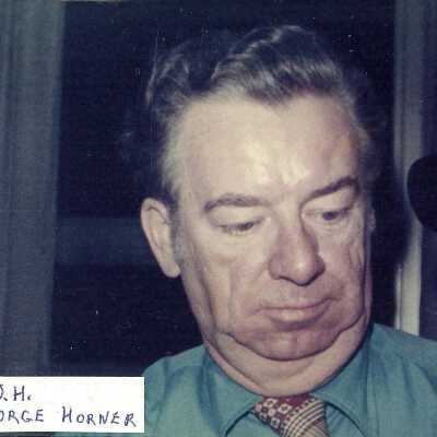 Photograph, George Horner.