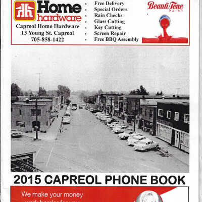 Capreol Phone Book, 2015