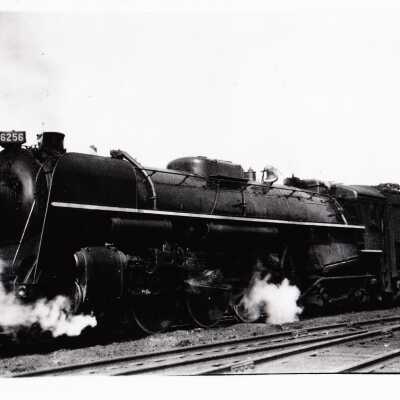Photograph, CNR Steam Engine 6256