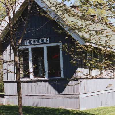 Photograph, CNR Station, Thorndale, Ontario, Canada.