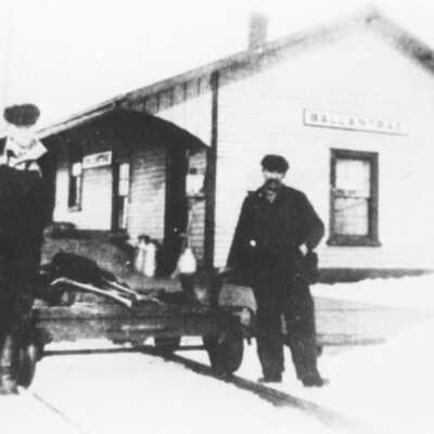 Photograph, CNR Station at Ballantrae, Ontario.