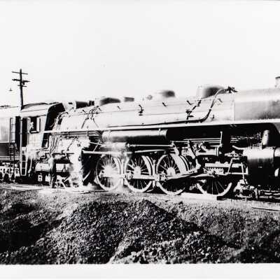 Photograph, CNR Steam Engine 6115