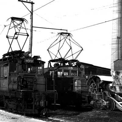 Photograph, INCO Loco #109 & #115.