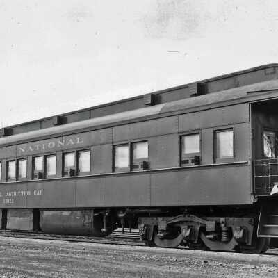 Photograph - Canadian National mechanical instruction car no. 15022
