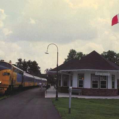 Photograph, Gravenhurst Station, Gravenhurst, Ontario.