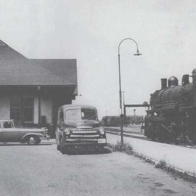 Photograph, CNR Station, Owen Sound, Ontario, Canada.