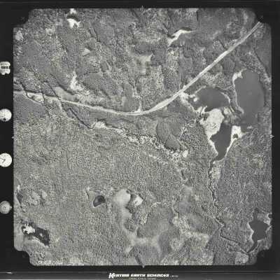 Photograph, Aerial Shots, Canadian National Railway, Unknown Location.