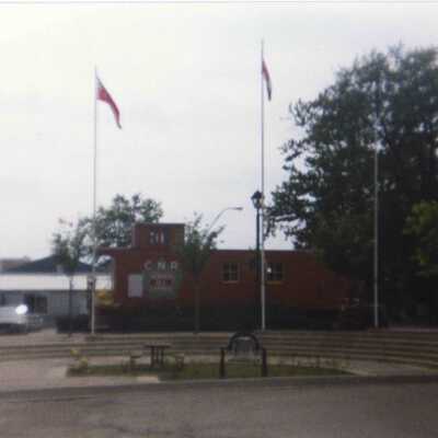 Photograph, CNR Station, Forest, Ontario, Canada.