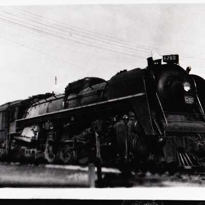 Photograph, CNR Steam Engine 6260
