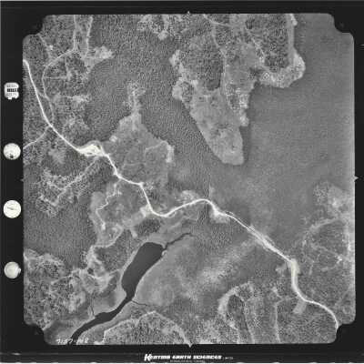 Photograph, Aerial Shots, Canadian National Railway, Unknown Location.