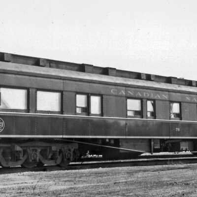 Photograph - Canadian National passenger car no. 76