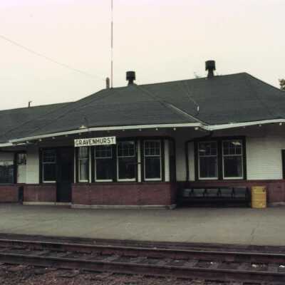 Photograph, Gravenhurst Station, Gravenhurst, Ontario.