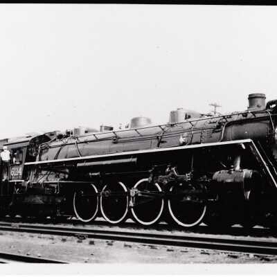 Photograph, CNR Steam Engine 6114