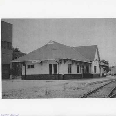 Photograph, CNR Station, Owen Sound, Ontario, Canada.