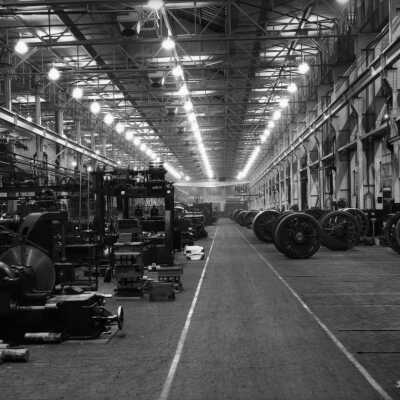 Photograph, Canadian National Railways (CNR) Shops, Pointe St. Charles.