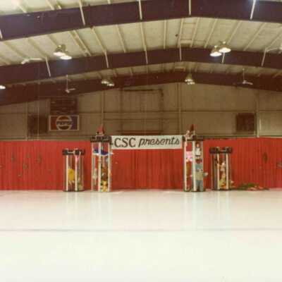 Photograph, Capreol Figure Skating Club, Toyland Backdrop.