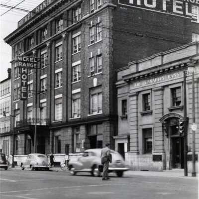 Photograph, Nickel Range Hotel, Sudbury, Ontario.