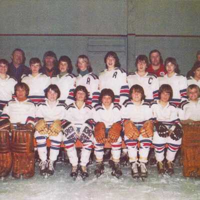 Photograph- Capreol Hockey Team Group Photograph Unknown People