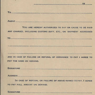 Canadian National: Guarantee of Charges, Duty, Etc