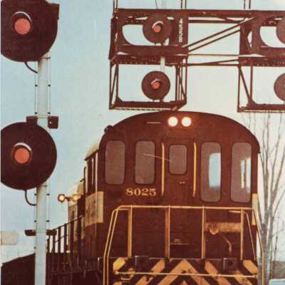 Photograph, CNR Locomotive 8025.