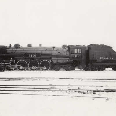 Photograph, Canadian Pacific Locomtive 3101