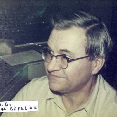 Photograph, Alvan Beaulieu.