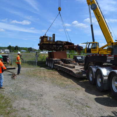 Photograph, NORMHC, Hot Metal Car Move into Prescott Park.
