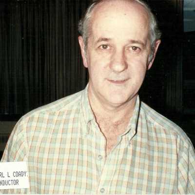 Photograph, Carl L Coady, Conductor.