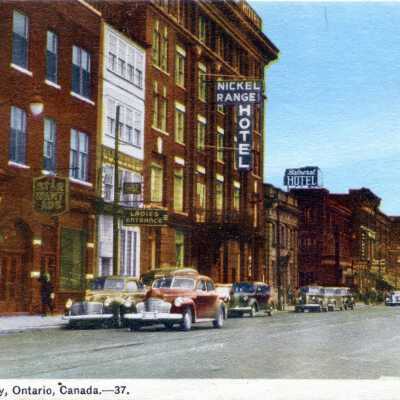 Photograph, Elm Street, Sudbury, Ontario.