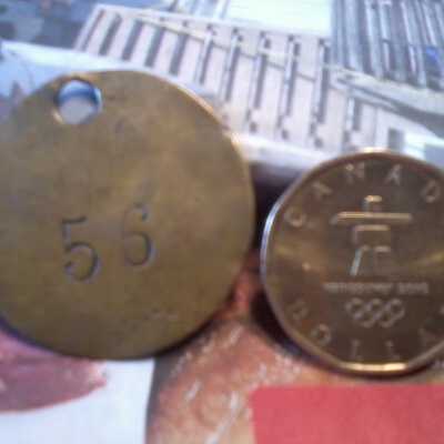 Photograph, Moose Mountain Mines Token.