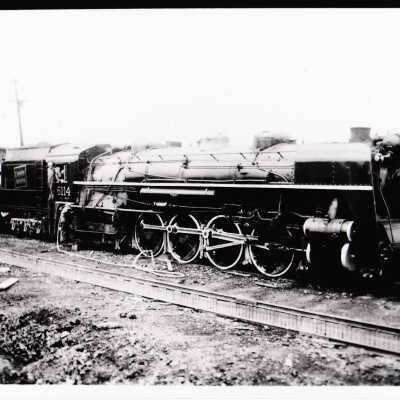 Photograph, CNR Steam Engine 6114