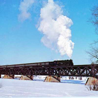 Photograph, CNR Steam Train.