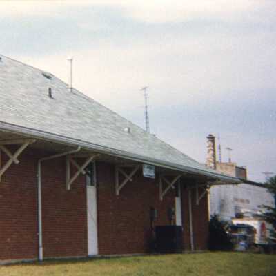 Photograph, CNR Station, Forest, Ontario, Canada.