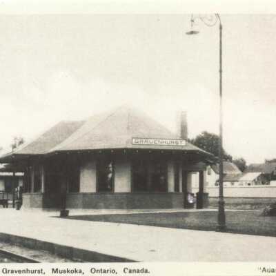 Photograph, Gravenhurst Station, Gravenhurst, Ontario.