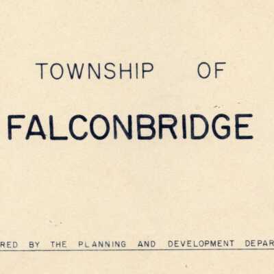 Township Map, Falconbridge.