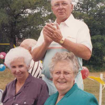 Photograph, Don Campbell, Betty Campbell, Rita Lennox.