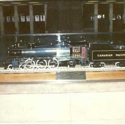 Photograph, Canadian Pacific 1201 Model.