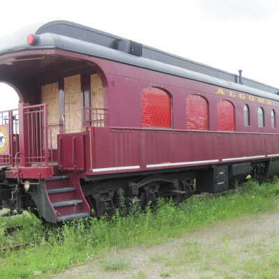 Photograph, Algoma Central Railway Business Car, "Agawa".
