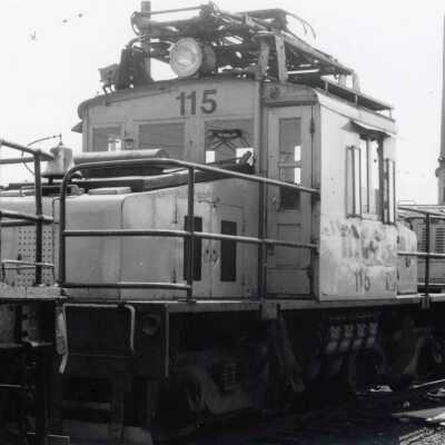 Photograph, INCO General Electric Locomotive 115.