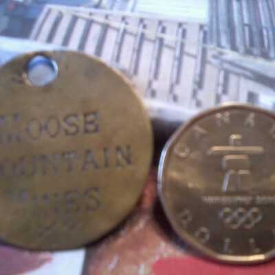 Photograph, Moose Mountain Mines Token.
