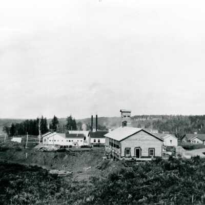 Photograph, Mining Operations, Sudbury, Ontario.