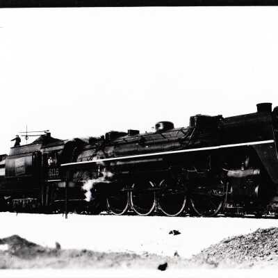 Photograph, CNR Steam Engine 6116
