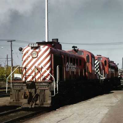 Photograph - CP Rail locomotive no. 8448