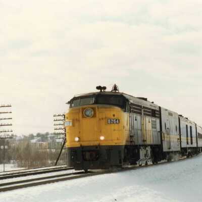 Photograph, CP Rail Locomotive 6764.