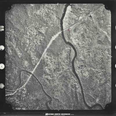 Photograph, Aerial Shots, Canadian National Railway, Unknown Location.