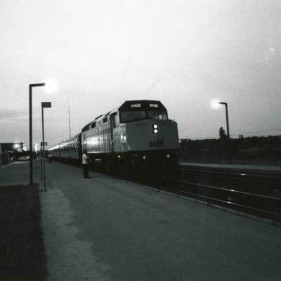 Photograph, VIA Passenger Train 6428.