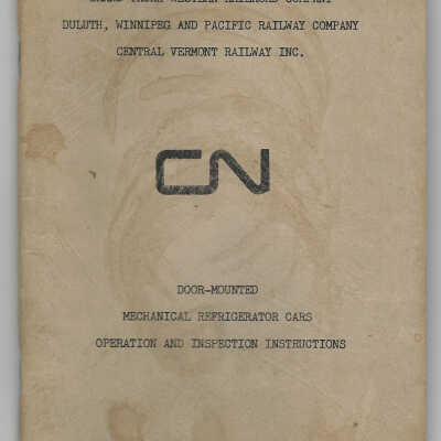 Door Mounted Mechanical Refrigerator Cars
Operation and Inspection Instructions